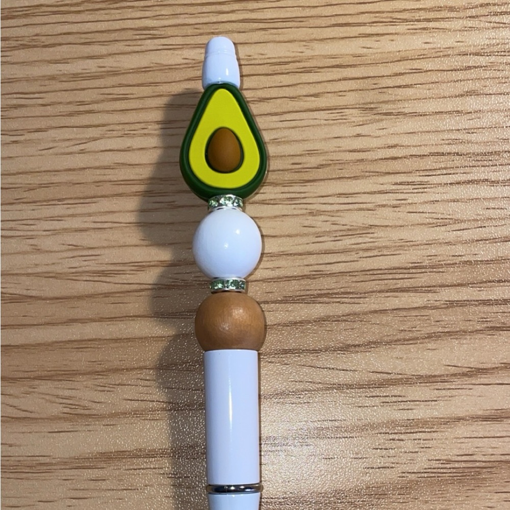 AVOCADO CUSTOMIZED FOCAL BEAD PEN